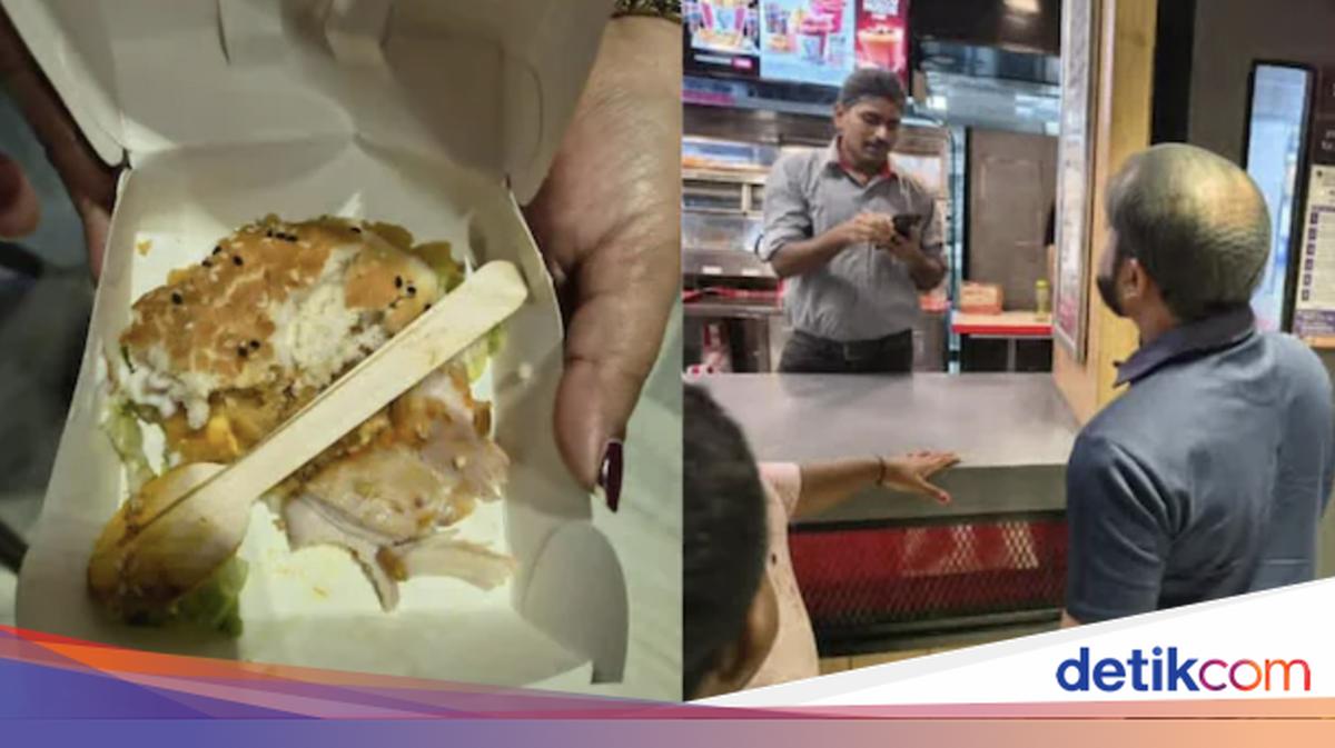 Viral Burger KFC Bau dan Dagingnya Busuk, Staf Respons Begini