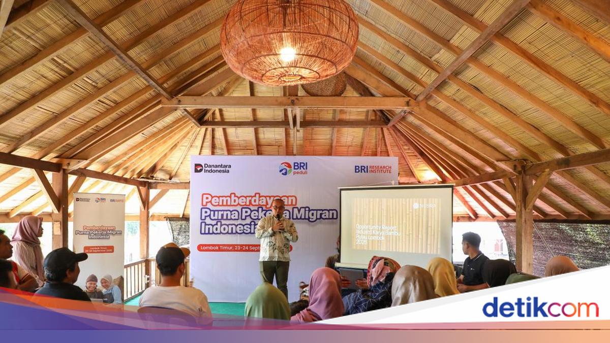 BRI Peduli Gelar Program Pemberdayaan Eks PMI di Lombok
