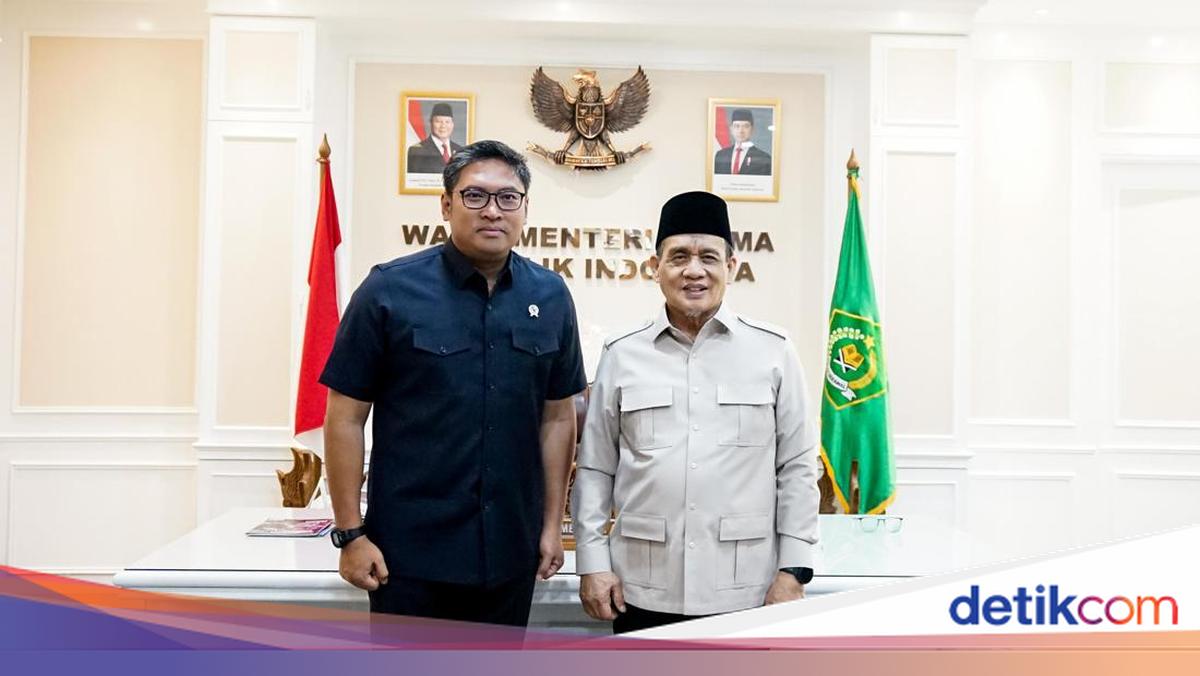 Bertemu Wamenag, Wamentan Tekankan Ketahanan Pangan Jadi Gerakan Keumatan