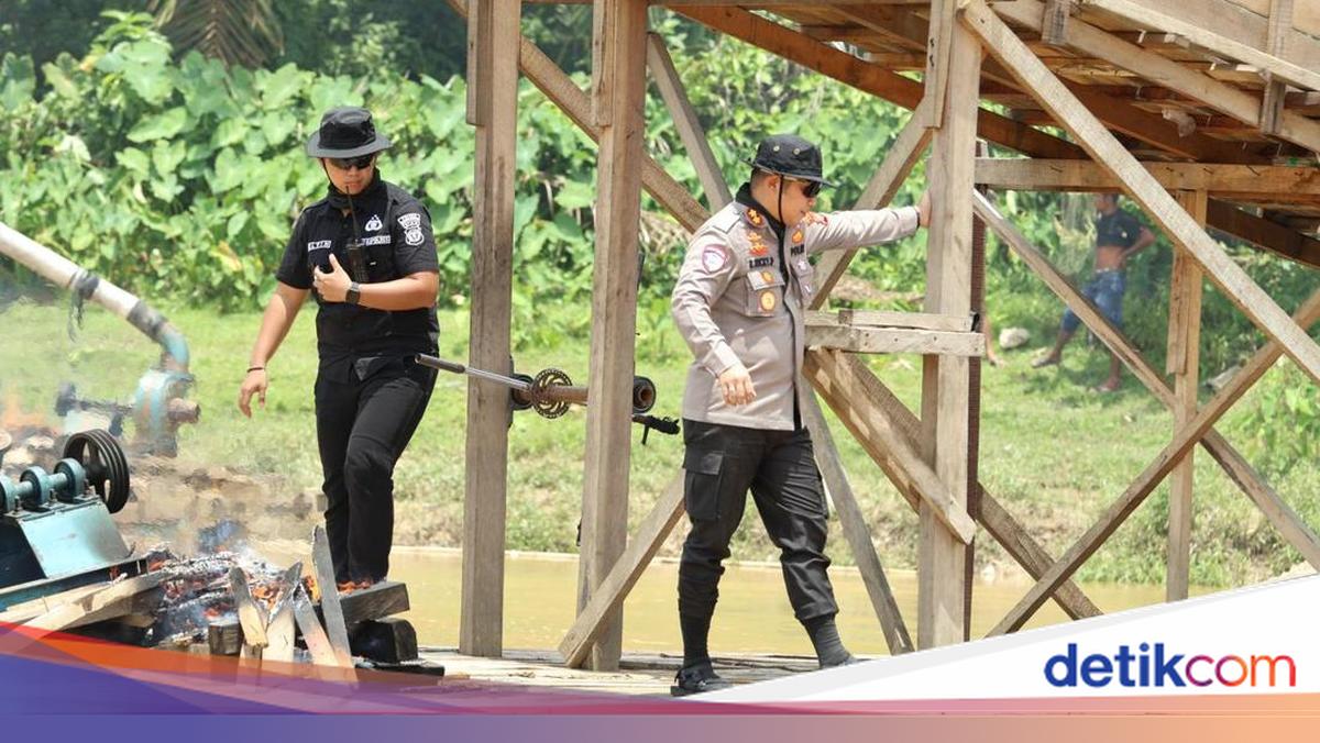 Polres Kuansing Tegaskan Operasi PETI Tetap Lanjut Meski Ada Perlawanan