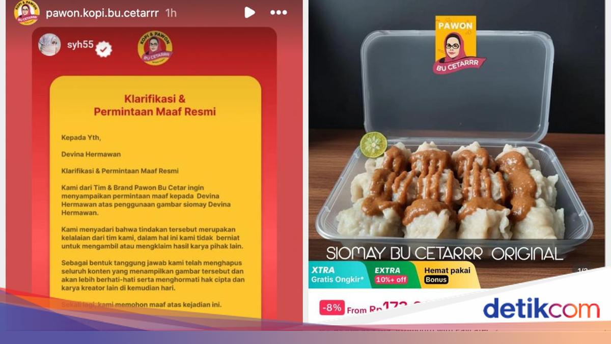 Gaduh Foto Siomay Chef Devina Dipakai Jualan Adik Syahrini, Berujung Minta Maaf