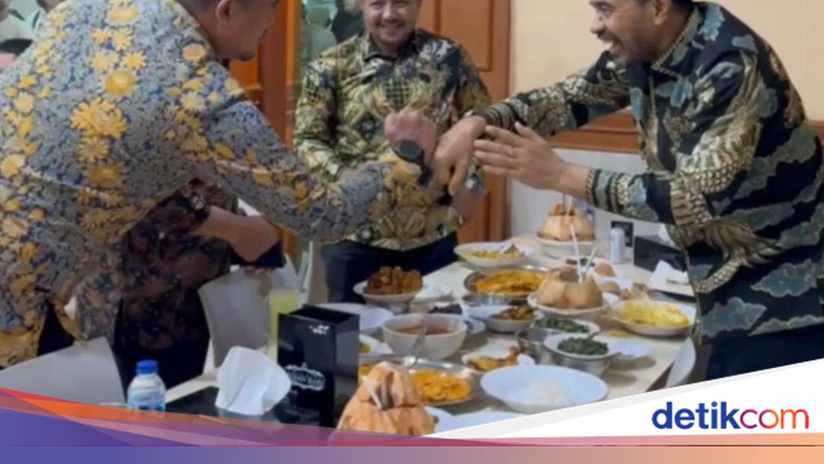 Momen Bobby Nasution Sapa Mualem Saat Bertemu di Jakarta