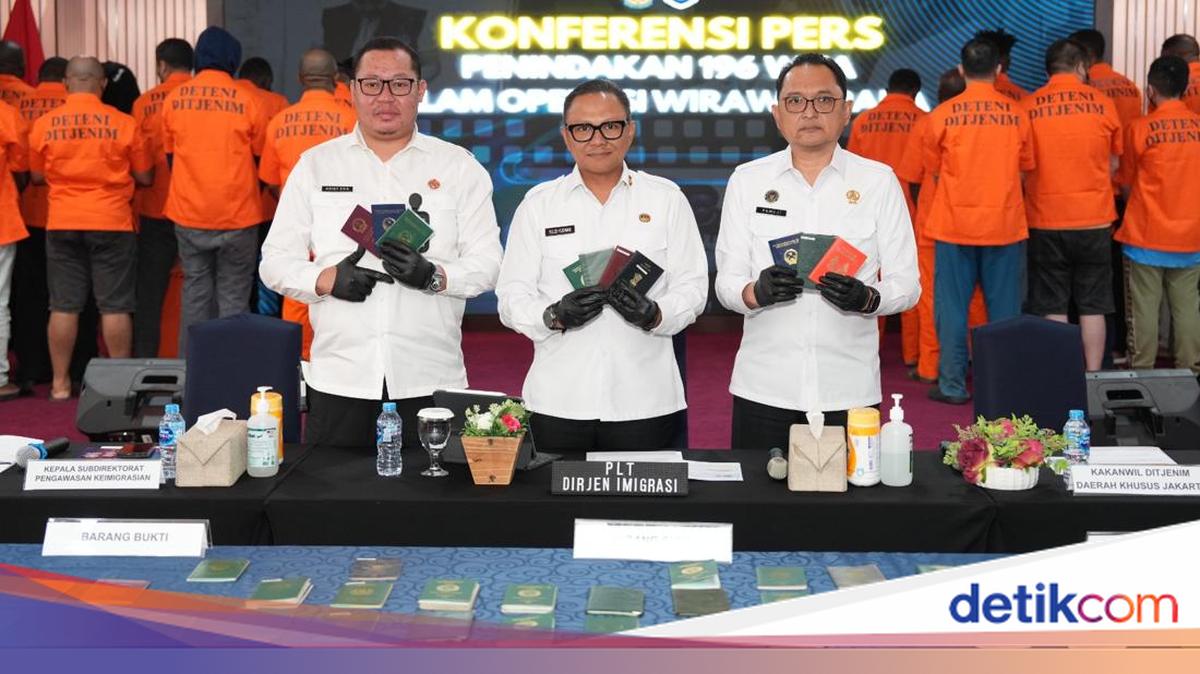 Imigrasi Tindak 196 WNA dalam 3 Hari Operasi Wirawaspada di Jabodetabek
