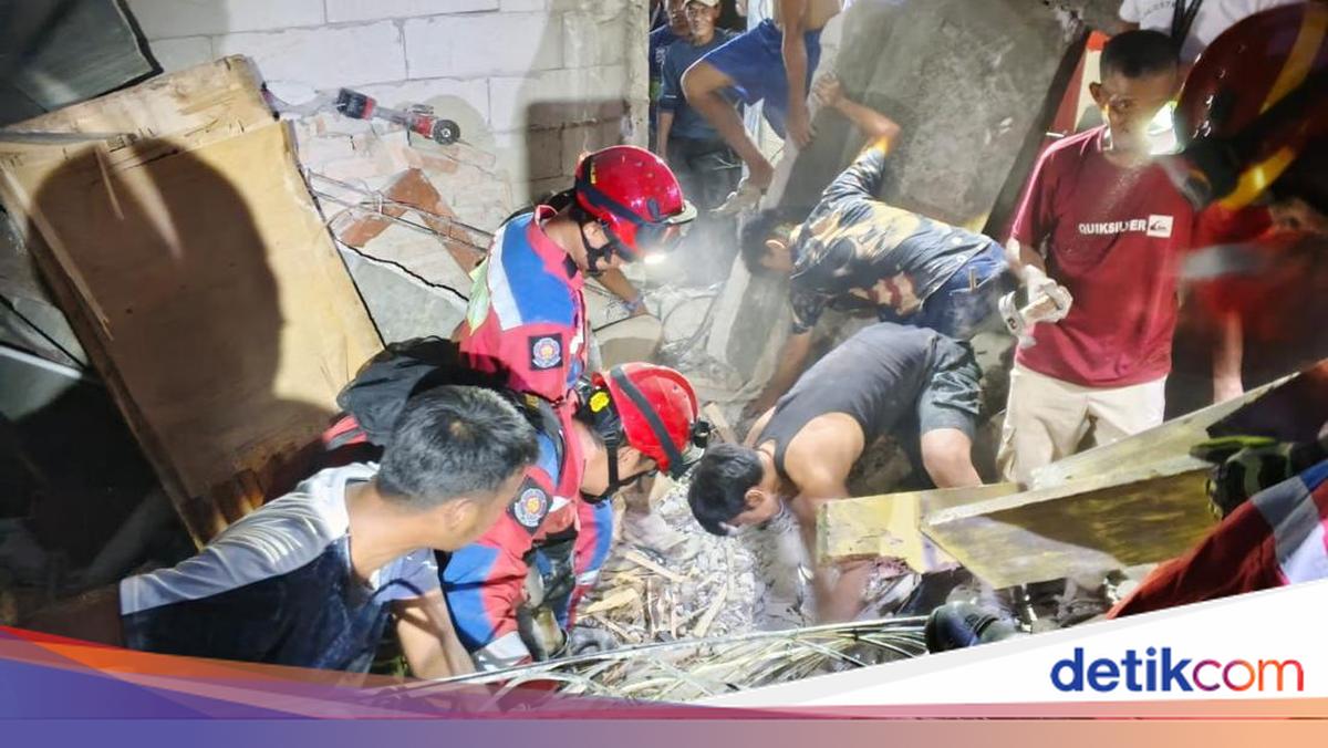 Rumah 2 Lantai di Jakut Ambruk Saat Direnovasi dan Timpa 2 Pekerja