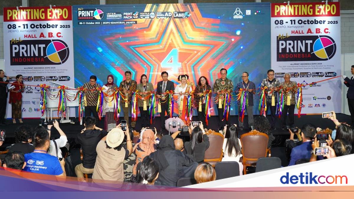Krista Exhibitions Resmi Buka ALLPrint Indonesia 2025 di JIEXPO