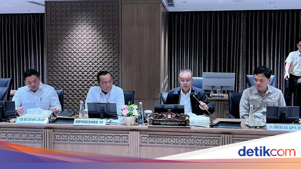Mensesneg, Menkeu hingga Seskab Rapat Bareng Dasco di DPR, Ini yang Dibahas