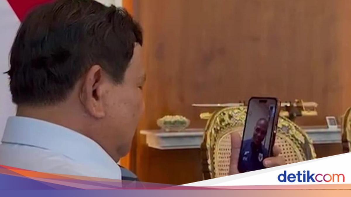 Prabowo Video Call Timnas Jelang Laga Kualifikasi Piala Dunia: Do Your Best!