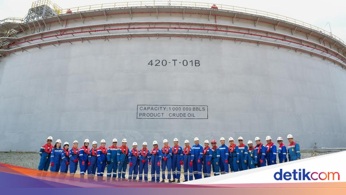 Tangki Raksasa Lawe-Lawe Jadi Ikon Baru Ketahanan Energi Nasional