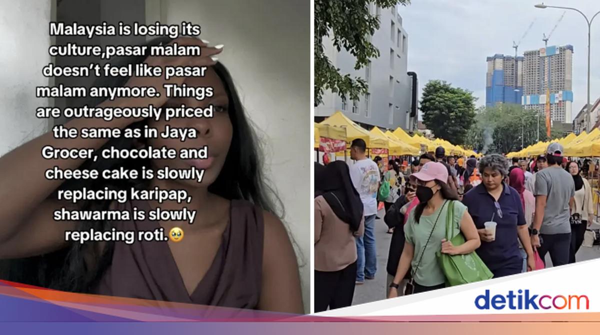 Wanita Ini Protes Menu di Pasar Malam Kini Kebanyakan Makanan Kekinian