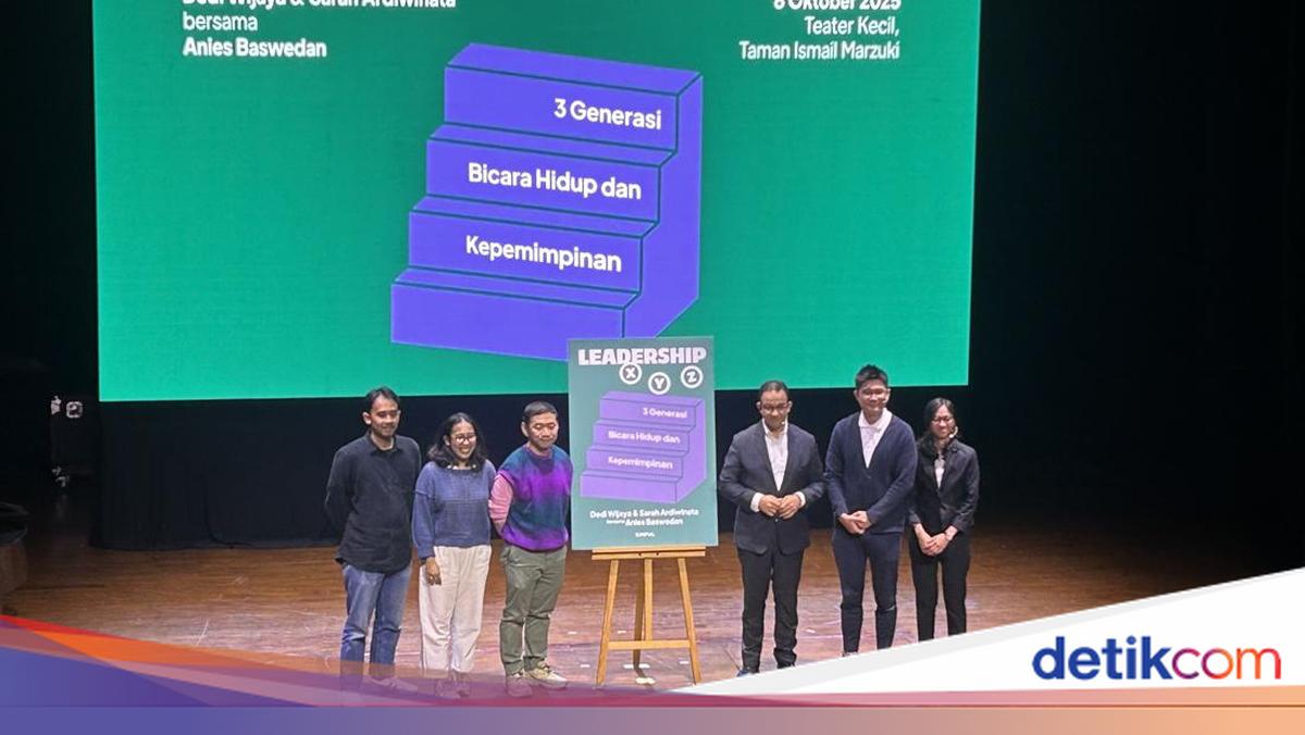 Anies Bicara Potensi Anak Muda, Singgung Citayam Fashion Week di Dukuh Atas