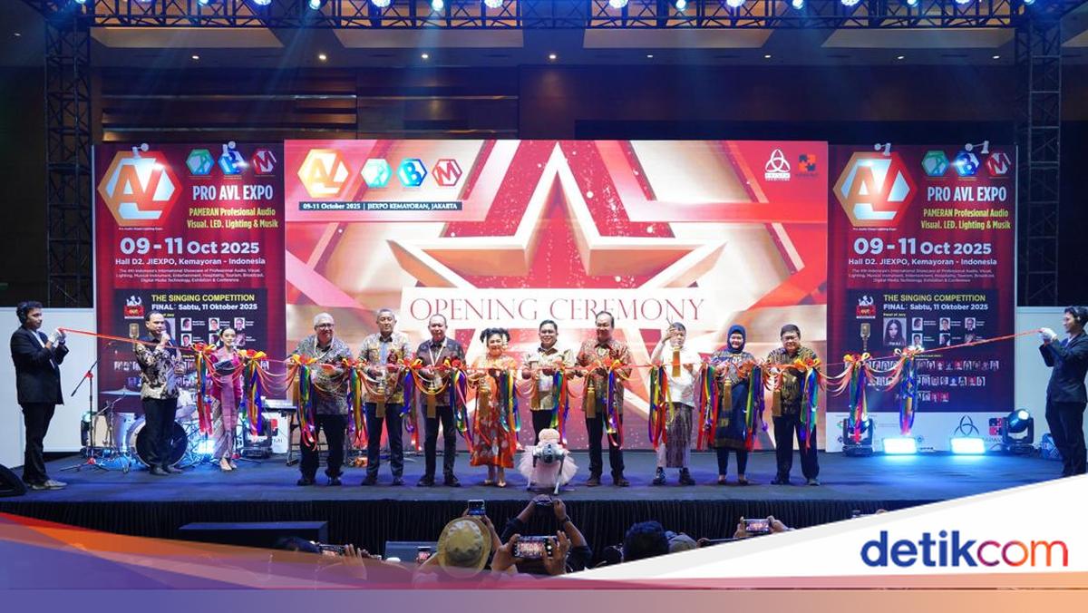 Pameran Audio Visual PRO AVL Dorong Kemajuan Industri Kreatif Nasional