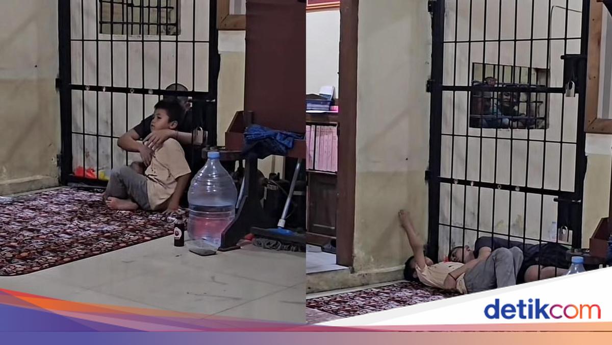 Momen Haru Kala Polisi di Jambi Beri Waktu Tahanan Peluk Anak