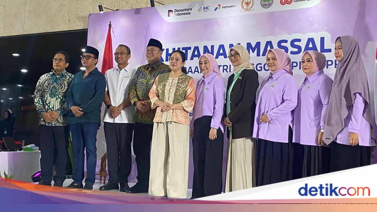 Dihadiri Puan hingga Dasco, Persaudaraan Istri DPR Gelar Sunatan Massal