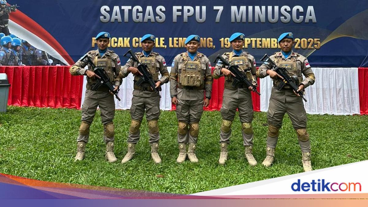 5 Personel Polda Banten Gabung Pasukan Misi Perdamaian PBB di Afrika Tengah