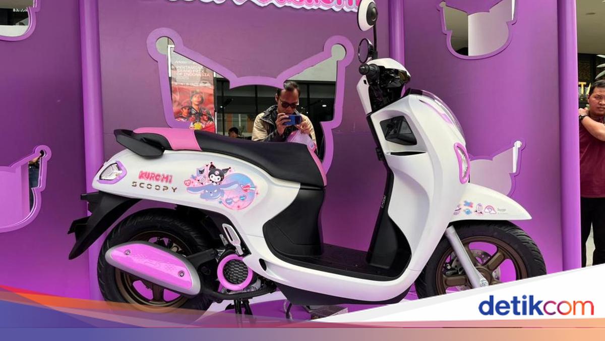 Honda Scoopy Kuromi Limited Edition Meluncur, Ini yang Beda