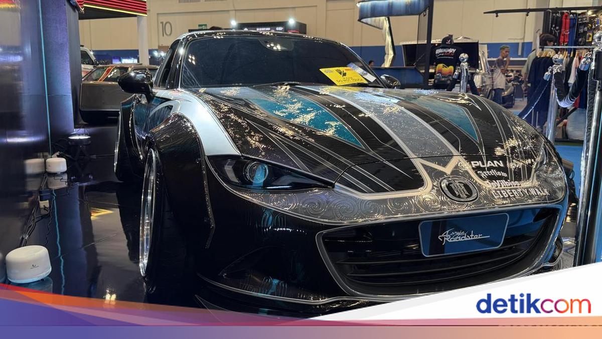 Motif Toraja Hidup di Bodi Mazda Miata, Mirip Ukiran Asli