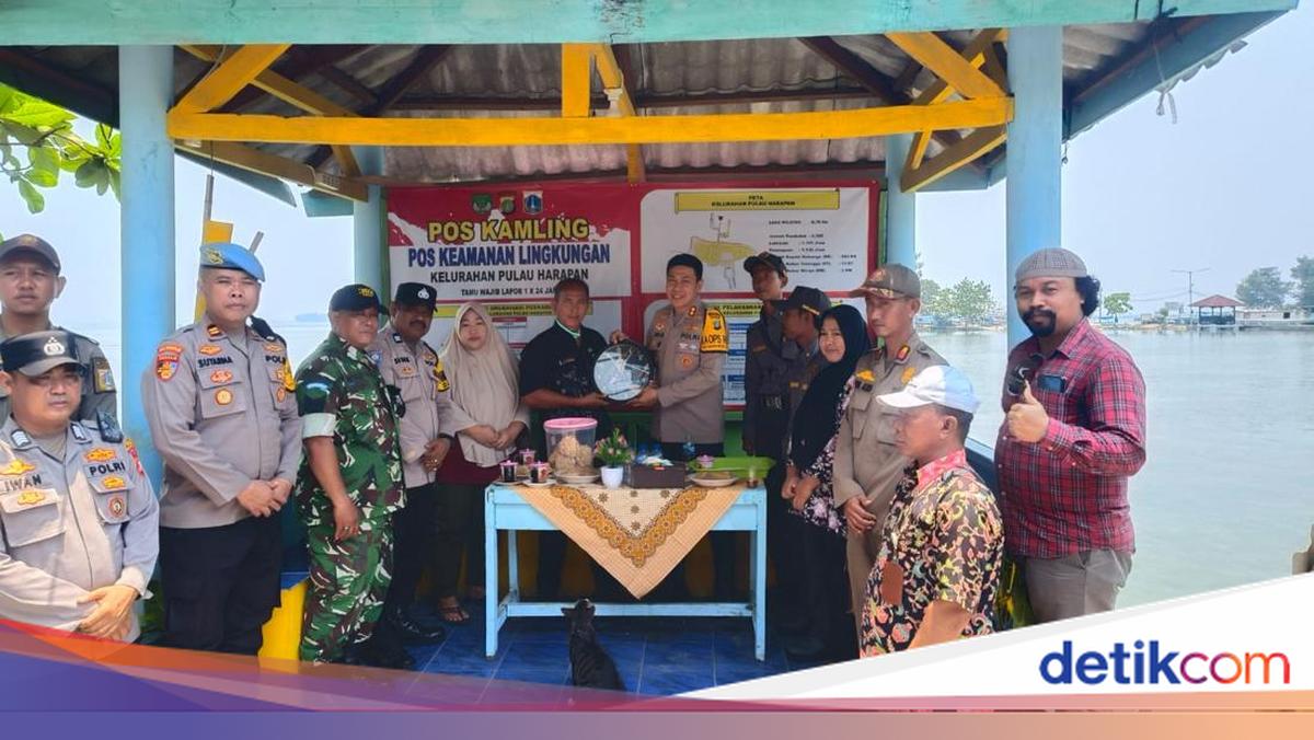 Polres Kepulauan Seribu Hidupkan Satkamling Ronda Malam Jaga Jakarta