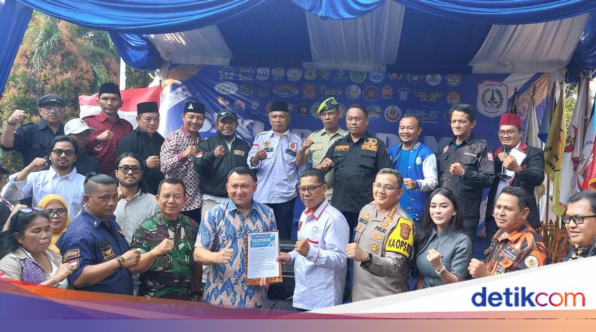 Kapolres Jakut Hadiri Deklarasi Damai-Doa Bersama Bareng Warga