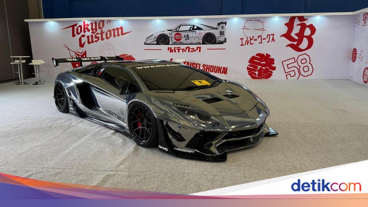 Lamborghini Aventador yang Bikin Silau Ini Ternyata Punya Raffi Ahmad!
