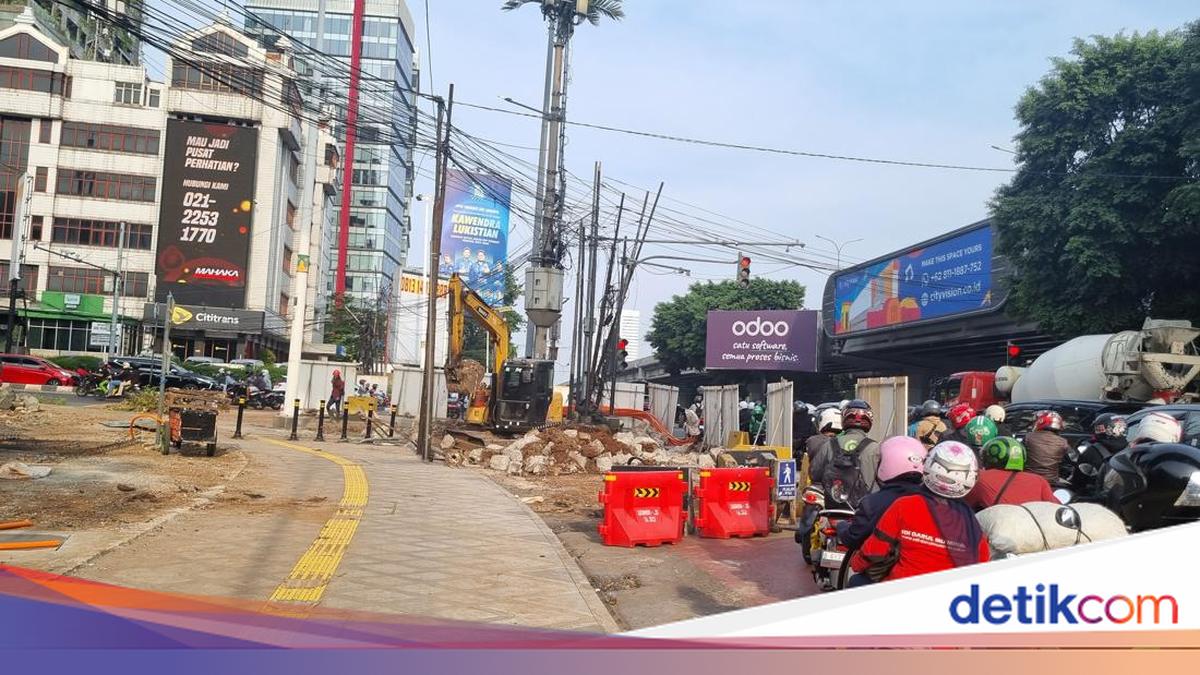 Bukan Galian, Proyek di Jl Fatmawati Jaksel Ternyata Pembangunan Speed Table