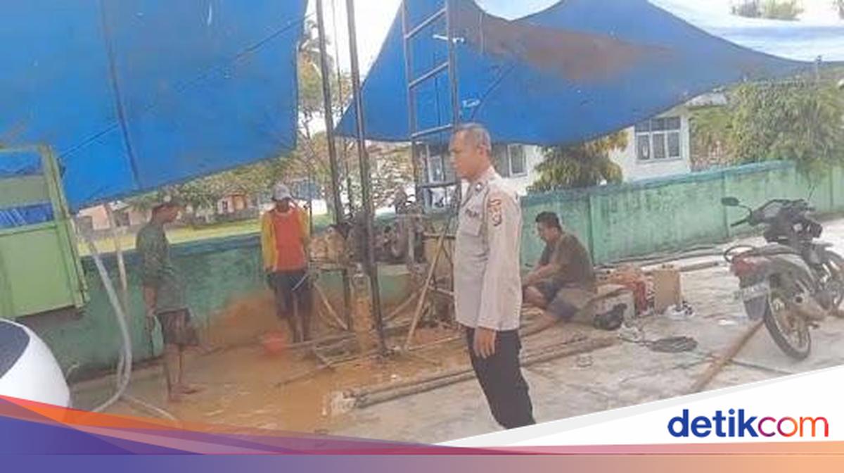 Aiptu Syamsul Hadirkan Air Bersih untuk Warga Muna, Rela Kredit Ratusan Juta
