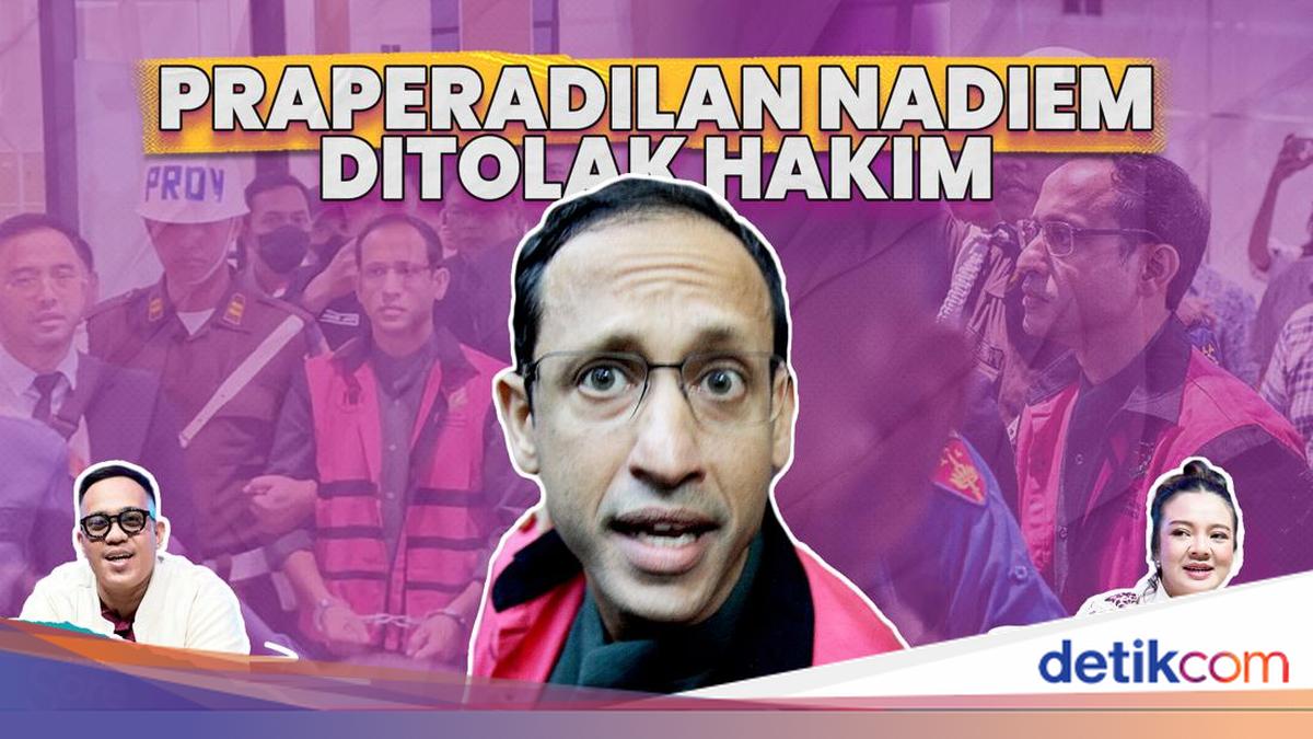 Praperadilan Nadiem Makarim Ditolak, Status Tersangka Sah