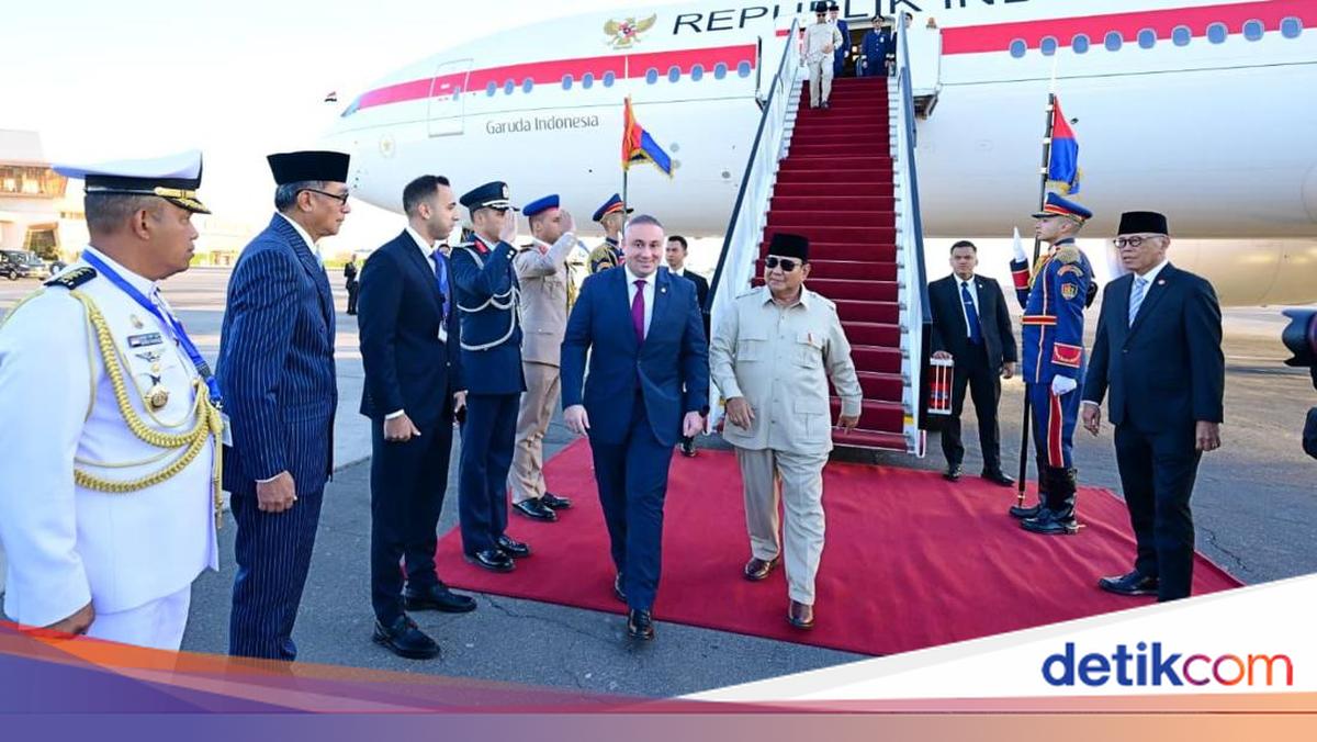 Tiba di Mesir, Prabowo akan Hadiri KTT Perdamaian Konflik Gaza