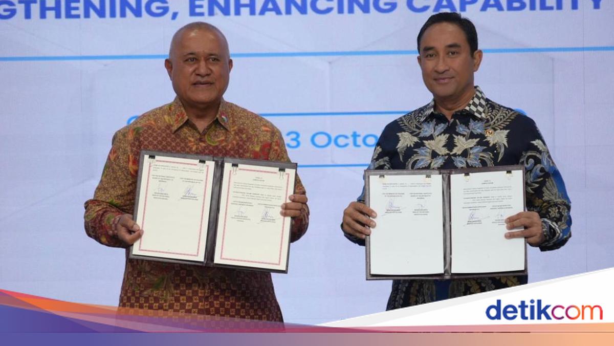 BNN RI-Kepolisian Fiji Teken MoU Perkuat Kerja Sama Perang Lawan Narkoba