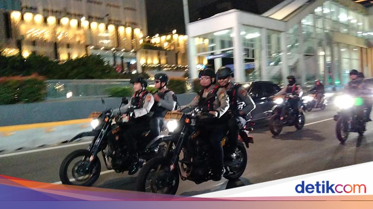 Polda Metro Patroli Besar di Jakpus, Ciptakan Rasa Aman Warga