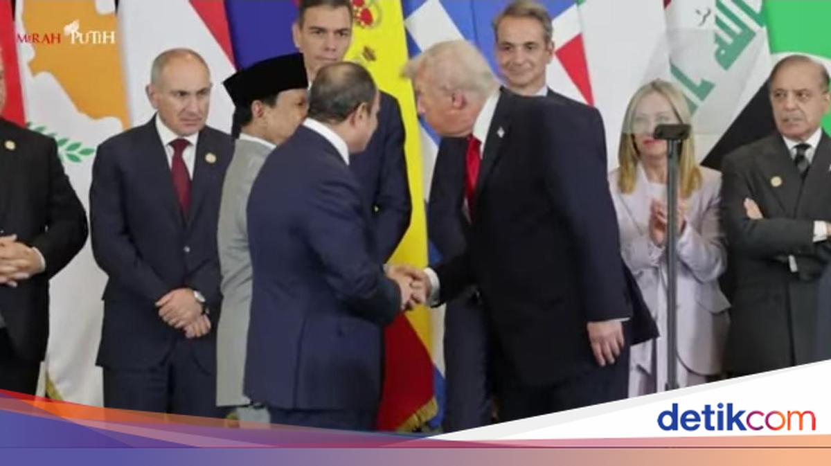 Trump di Depan Pemimpin Dunia KTT Gaza: Prabowo Sosok Luar Biasa dari Indonesia