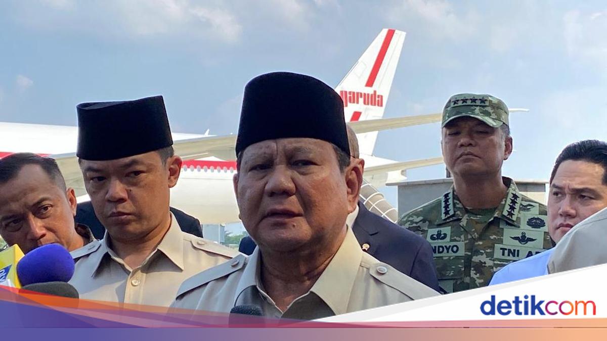 Prabowo Langsung Pimpin Ratas di Halim Usai Tiba dari KTT Gaza di Mesir