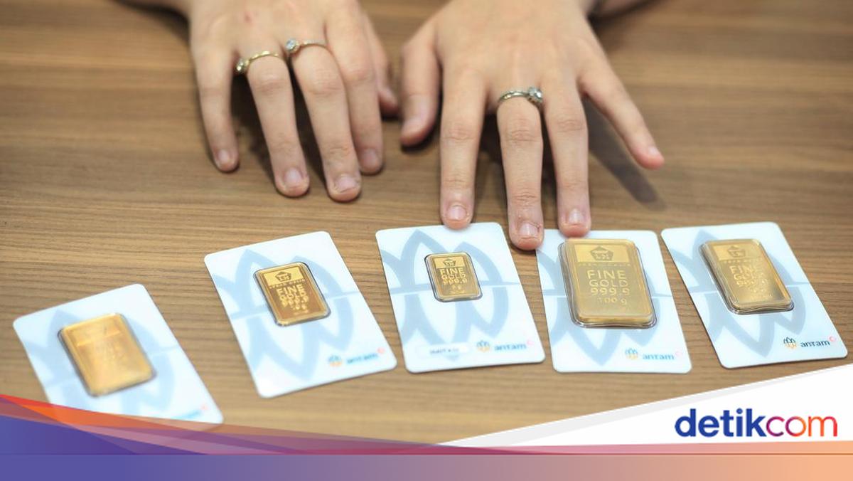 Harga Emas Antam Tiba-tiba Lompat Rp 35 Ribu