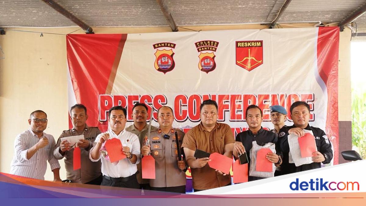 Polisi Amankan Anggota Geng Motor Bawa Pedang Serang Remaja di Anyer