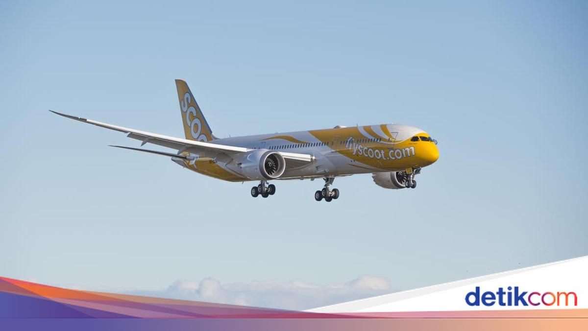 Scoot Buka Rute Penerbangan ke Singapura 15 Januari 2026
