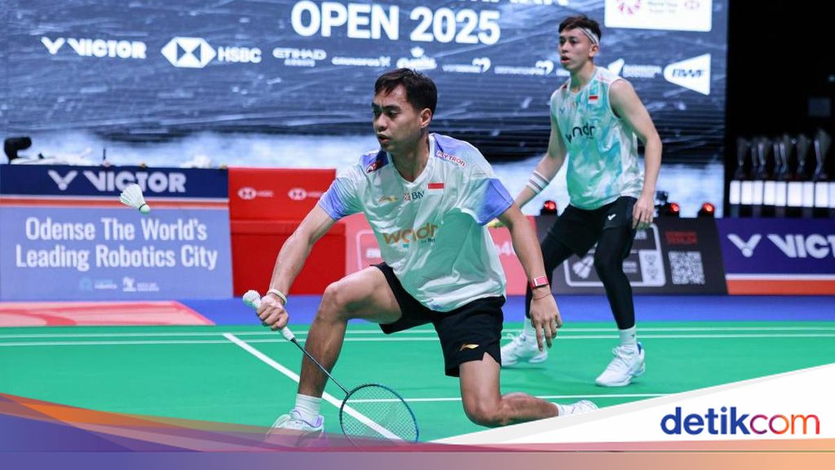 Hasil French Open 2025: Rian/Rahmat dan Sabar/Reza Maju ke Babak Kedua