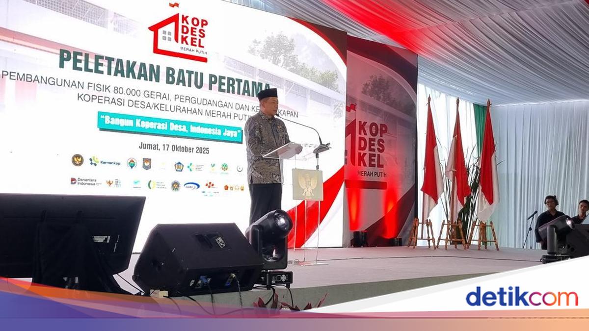 Gudang-Gerai Kopdes Dibangun, Menkop: Masyarakat Kini Jadi Pelaku Ekonomi