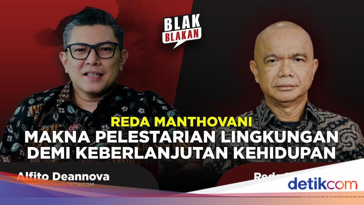 Reda Manthovani: Makna Pelestarian Lingkungan demi Keberlanjutan Kehidupan