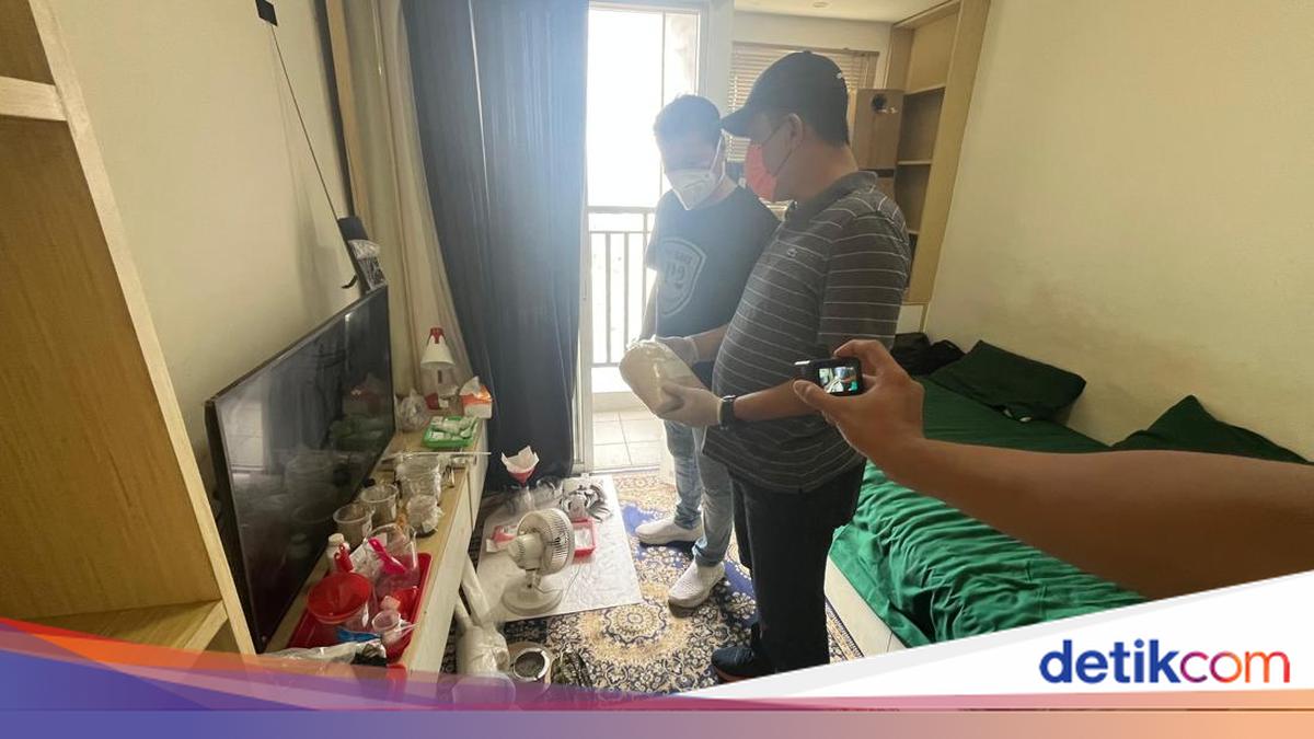 Penampakan Pabrik Sabu dalam Apartemen di Cisauk yang Digerebek BNN