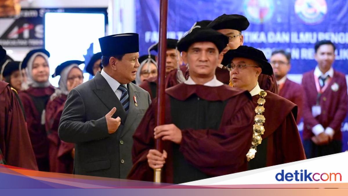UKRI Berkembang Pesat, Prabowo Beri Apresiasi ke Sufmi Dasco sebagai Rektor