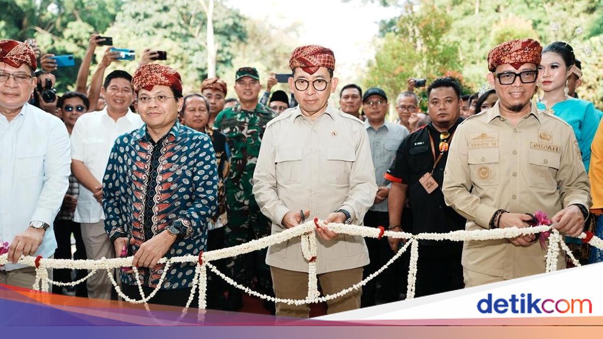 Menbud Fadli Zon Resmikan Museum Situs Gua Harimau di Ogan Komering Ulu