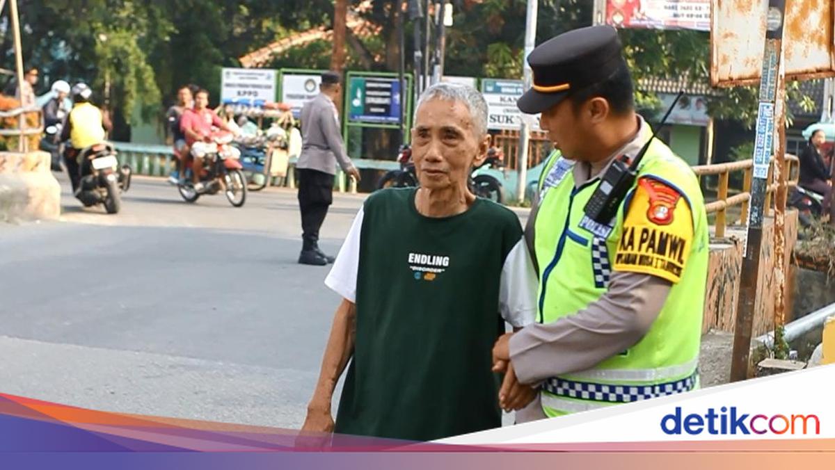 Kakek Asal Surabaya Linglung Nyasar di Bekasi, Polisi Bantu Hubungi Keluarga