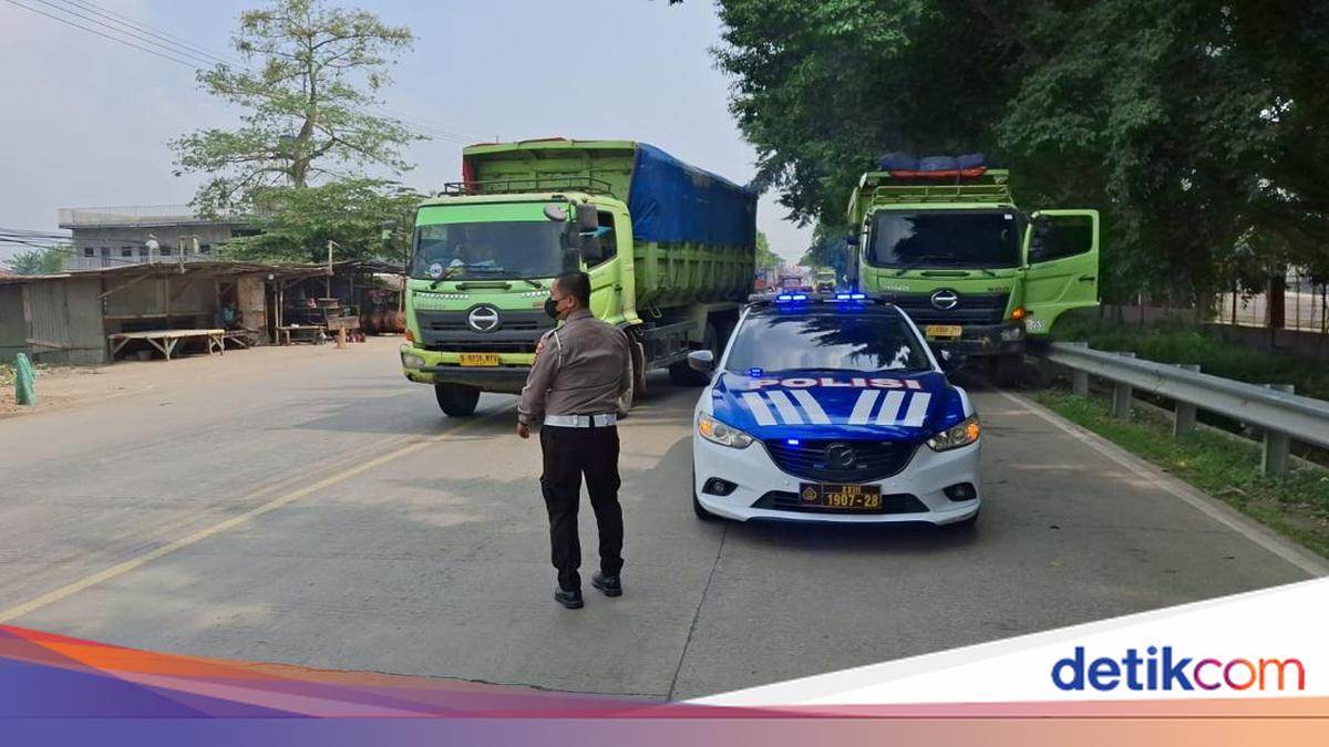 Polda Banten Sosialisasi Pembatasan Operasional Truk Tambang Pekan Ini
