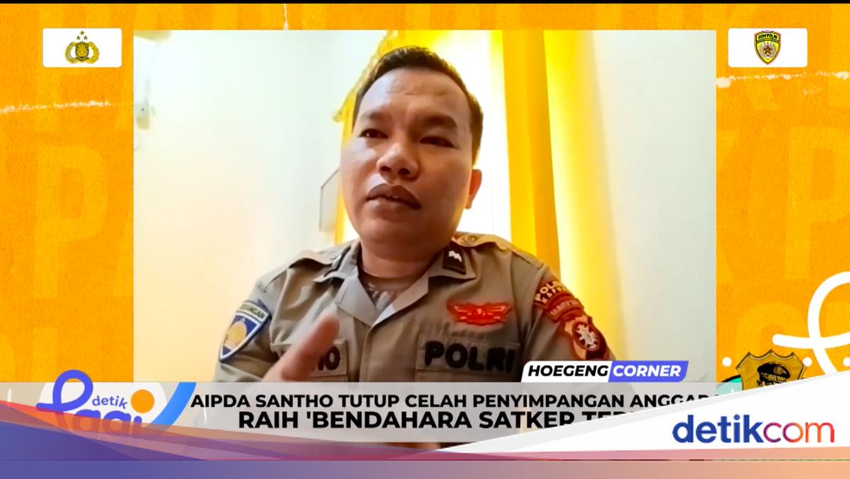 Prinsip yang Jadi Pegangan Aipda Santho hingga Raih Bendahara Satker Terbaik