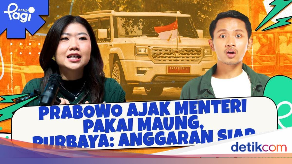 Prabowo Ajak Menteri Pakai Maung, Purbaya: Anggaran Siap