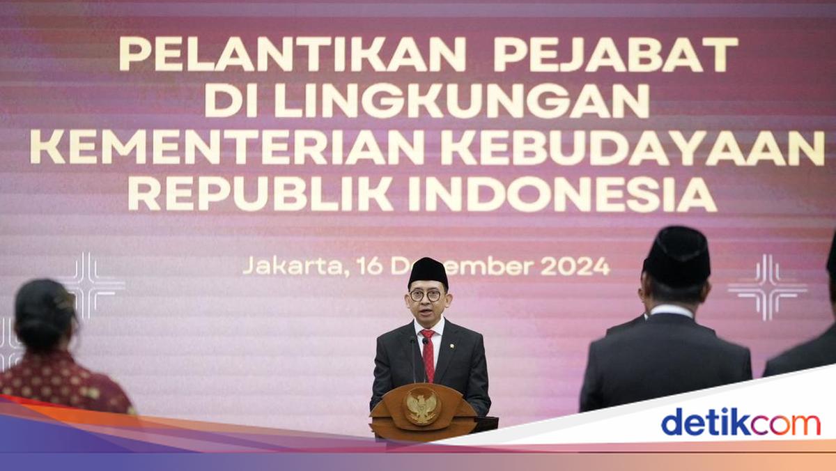 Setahun Kerja, Fadli Zon Beberkan Kinerja Kementerian Kebudayaan