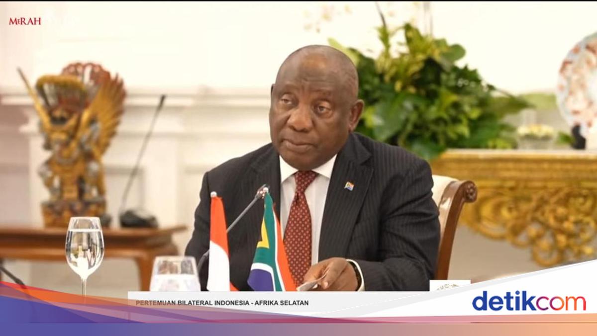 Bertemu Prabowo, Presiden Afsel Ramaphosa Puji RI Setia Lawan Apartheid