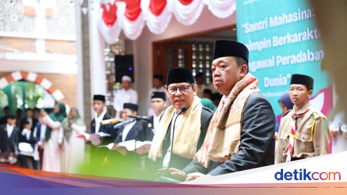 Peringati HSN, Nusron Beberkan 3 Pilar agar Santri Bisa Berkontribusi