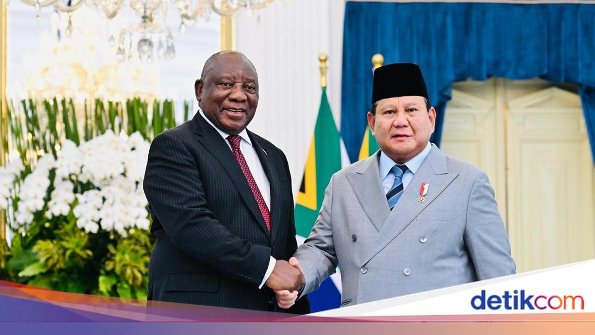 Di Hadapan Presiden Afsel, Prabowo Pastikan Hadiri KTT G20 Bulan Depan
