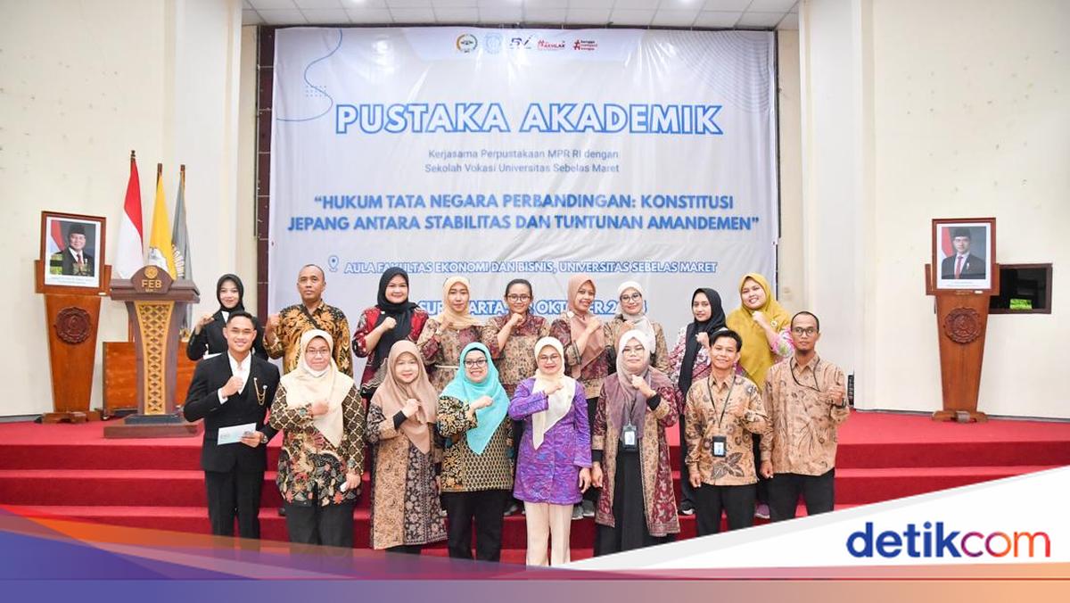 Bedah Buku di UNS, MPR Soroti Perbedaan Amandemen Konstitusi RI-Jepang