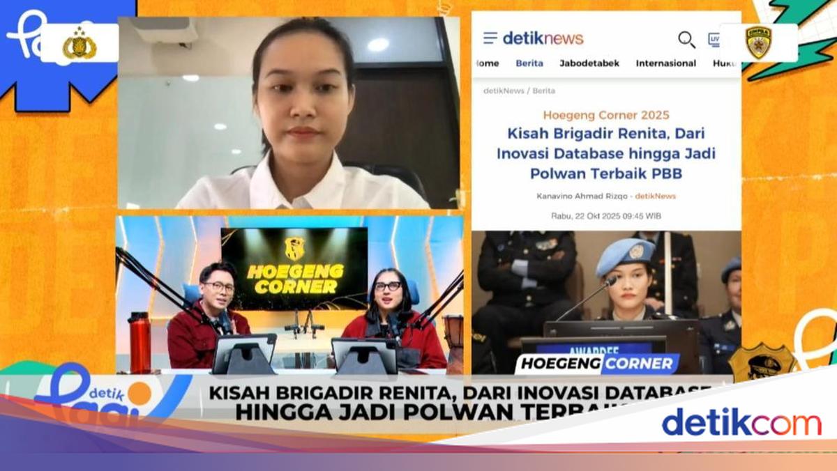 Spirit 'Do the Best' di Balik Brigadir Renita Jadi Polwan Terbaik PBB 2023